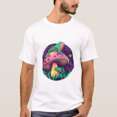 Frosch auf Mushroom Niedlich Essential T-Shirt (Vorderseite)