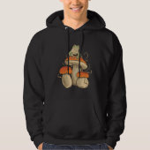 Frosch auf Pilz Hoodie (Vorderseite)