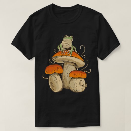 Frosch auf Pilzcotgore Goblincore Bekleidung A T-Shirt (Design vorne)