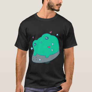 Frosch auf SkateboardLong T-Shirt