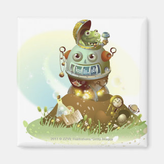 Frosch aus einem UFO Magnet