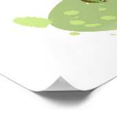 Frosch aus einem UFO Poster (Ecke)