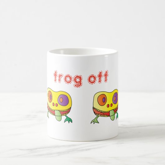 Frosch aus kaffeetasse (Mittel)