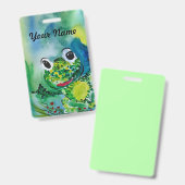 Frosch Ausweis (Vorder- & Rückseite)