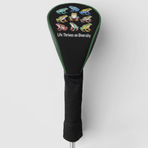 Frosch Autismus Neurodiversität ist notwendig SPED Golf Headcover