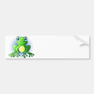 Frosch Autoaufkleber