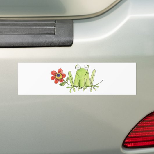 Frosch Autoaufkleber (Auf Auto)