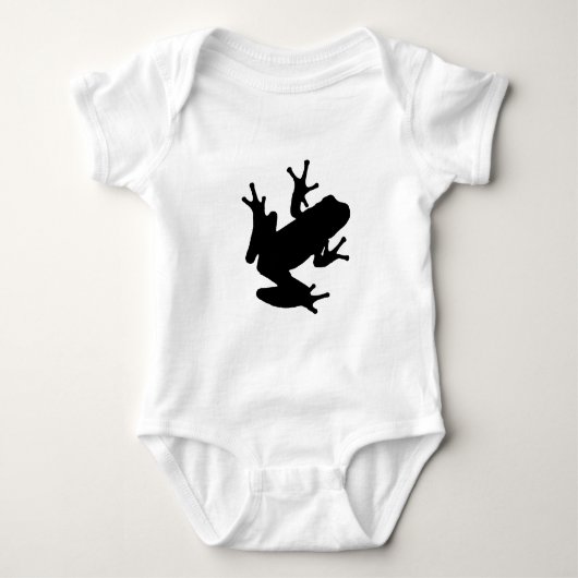 Frosch Baby Strampler (Vorderseite)
