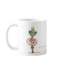 Frosch-Ballerina - Tasse