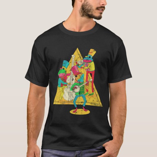 Frosch-Band T-Shirt (Vorderseite)