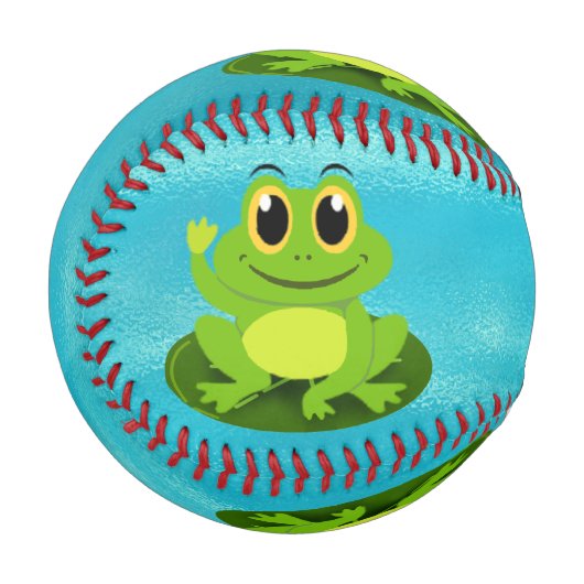 Frosch Baseball (Vorderseite Links)