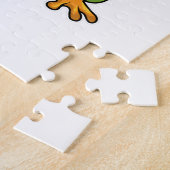 Frosch beim Boxen mit Boxhandschuhen Puzzle (Seite)