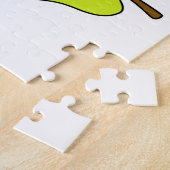 Frosch beim Meditat Puzzle (Seite)