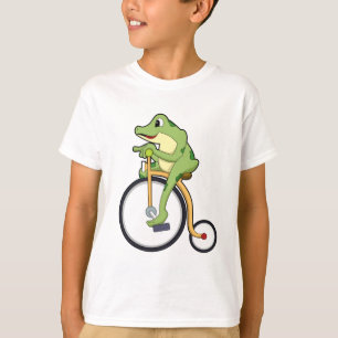 Frosch beim Zirkus mit Fahrrad.PNG T-Shirt