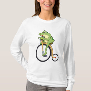 Frosch beim Zirkus mit Fahrrad.PNG T-Shirt