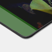 Frosch Bewunderung Wasser Lift Lotus Blume Persona Schreibtischunterlage (Ecke)