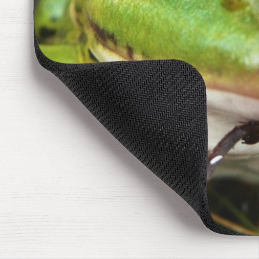 Frosch-Bild-Mausunterlage Mousepad (Ecke)