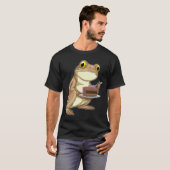 Frosch Birthday Cake T-Shirt (Vorne ganz)