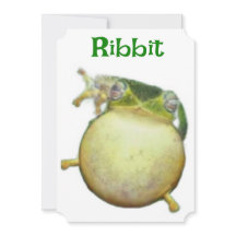 Frosch Birthday Card