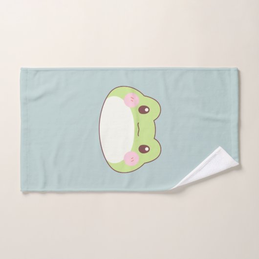 Frosch Birthday Kinder Kunst Handtuch (Handtuch)
