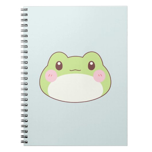 Frosch Birthday Kinder Kunst Notizblock (Vorderseite)