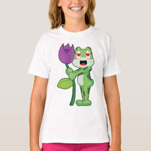 Frosch-Blume T-Shirt