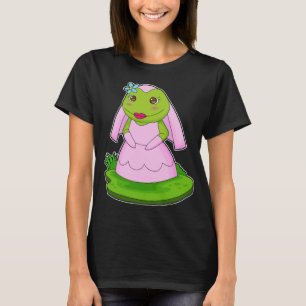 Frosch Braut Blumen Hochzeit T-Shirt