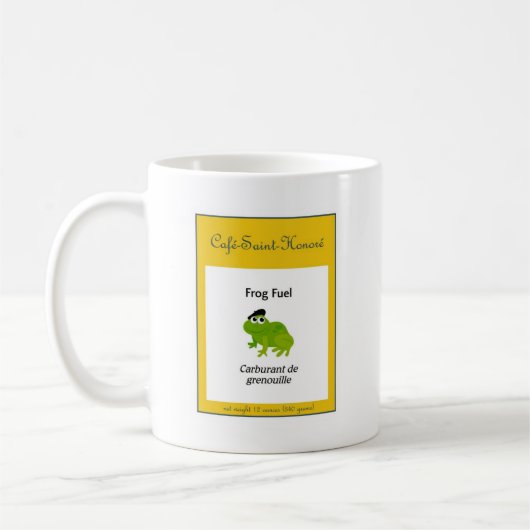Frosch-Brennstoff Kaffeetasse (Links)