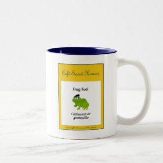 Frosch-Brennstoff-Tasse Zweifarbige Tasse