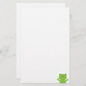 Frosch Briefpapier (Vorne/Hinten)