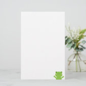 Frosch Briefpapier (Stehend Vorderseite)