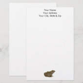 Frosch Briefpapier (Vorne/Hinten)