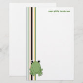 Frosch • Briefpapier (Vorne/Hinten)