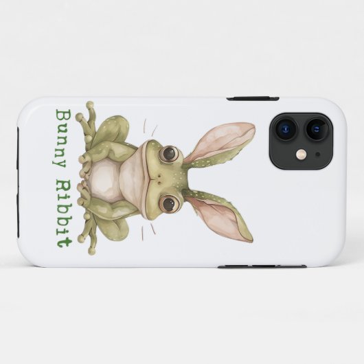 Frosch Bunny Rabbit Floppy Oars Toad Funny Oster Case-Mate iPhone Hülle (Rückseite (Horizontal))