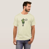 Frosch burps für Typen T-Shirt (Vorne ganz)