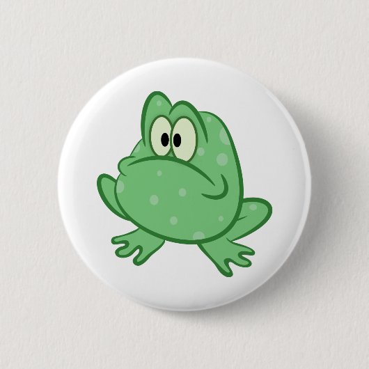 Frosch Button (Vorderseite)