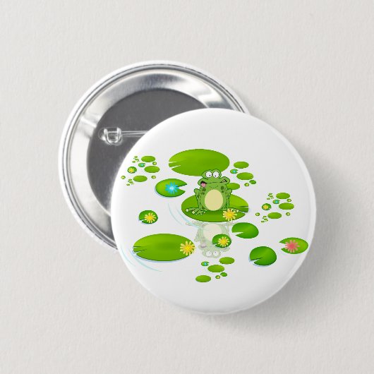 Frosch Button (Vorne & Hinten)