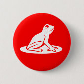 Frosch Button (Vorderseite)