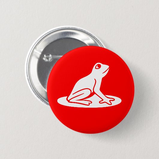 Frosch Button (Vorne & Hinten)