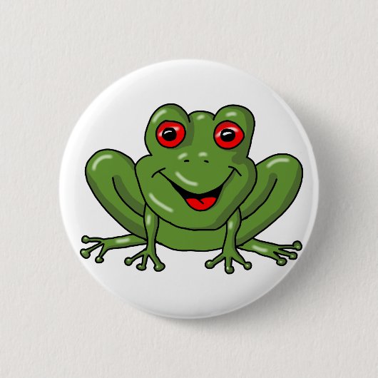Frosch Button (Vorderseite)
