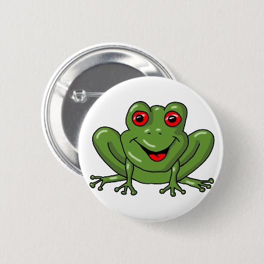 Frosch Button (Vorne & Hinten)