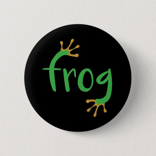 Frosch Button (Vorderseite)