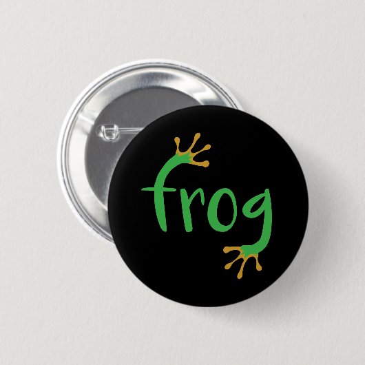 Frosch Button (Vorne & Hinten)