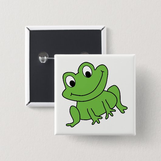 Frosch Button (Vorne & Hinten)