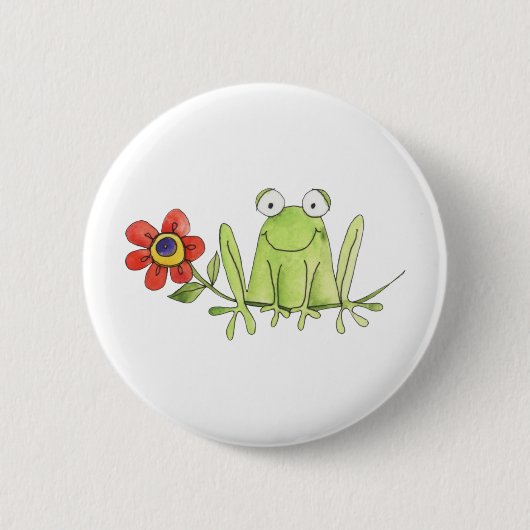 Frosch Button (Vorderseite)