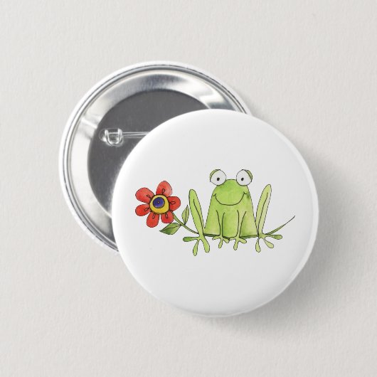 Frosch Button (Vorne & Hinten)