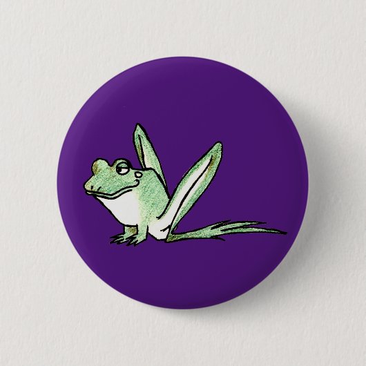 Frosch Button (Vorderseite)