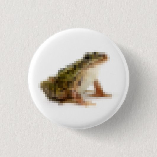 Frosch Button (Vorderseite)