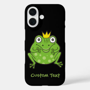 Frosch-Cartoon iPhone 16 Hülle