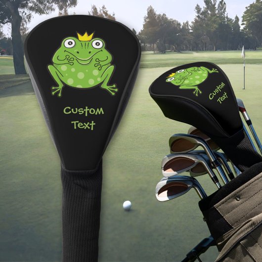 Frosch-Cartoon Golf Headcover